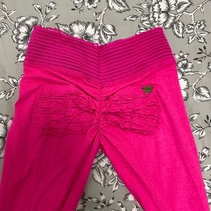 Pink Cute Booty Lounge Leggings